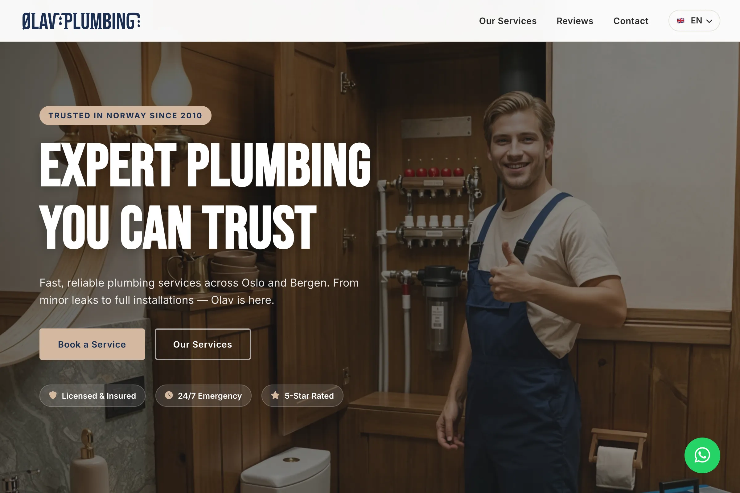 Olav Plumbing Demo